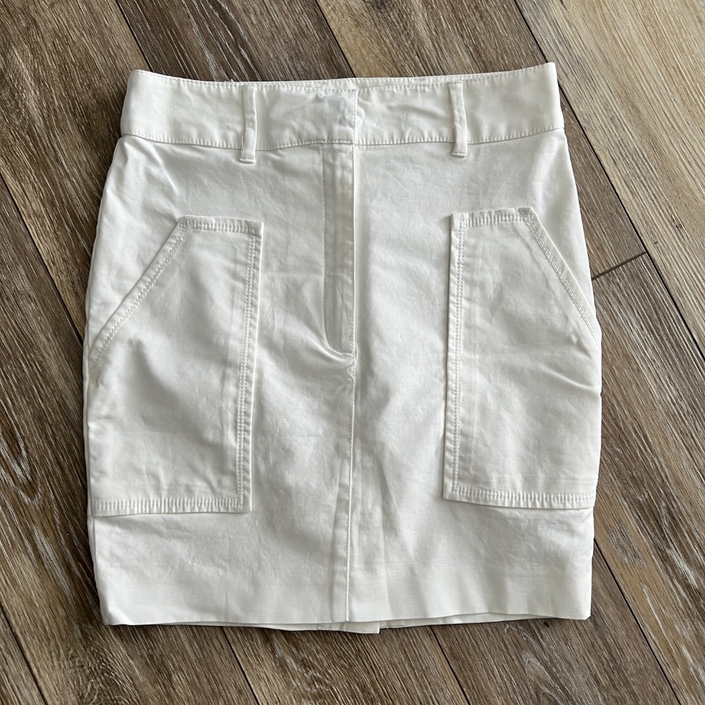 Zara White Mini Skirt Small